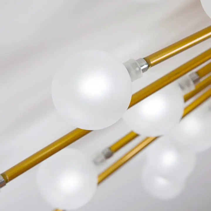 LED Frosted Glass Ball Ceiling Lamp Eva™ Spingar.com