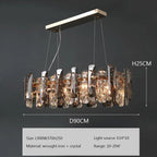 Smoke Grey Crystal Chandelier Timothy™ SPINGAR.COM