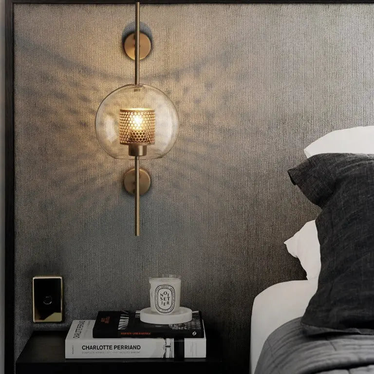 Industrial Vintage Scandinavian Design LED Wall Lamp Donna. SPINGAR.COM