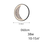 LED Indoor/Outdoor Wall Moon Lamp SPINGAR.COM