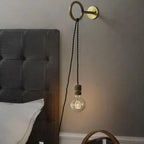 Vintage Punk Ring LED Wall Lamp Den™ SPINGAR.COM