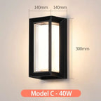 Outdoor LED Wall Lamp Hedvig ( with motion sensor ) SPINGAR.COM