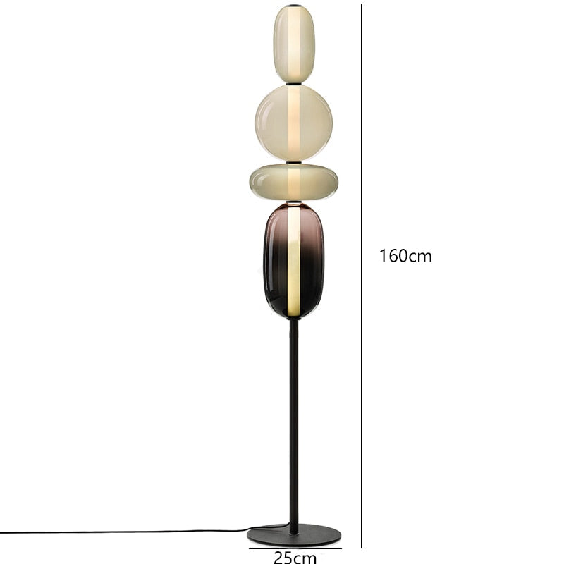 Modern Luxury Colorfull Candy Color LED Floor/table lamp Gamela