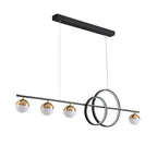 Nordic Rectangular Dining Table LED Island Pendant lamp Danby SPINGAR.COM