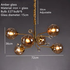 Luxury Glass Ball LED Pendant Lamp Frederik SPINGAR.COM