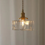Retro Glass LED/Halogen Pendant Lamp Oline SPINGAR.COM