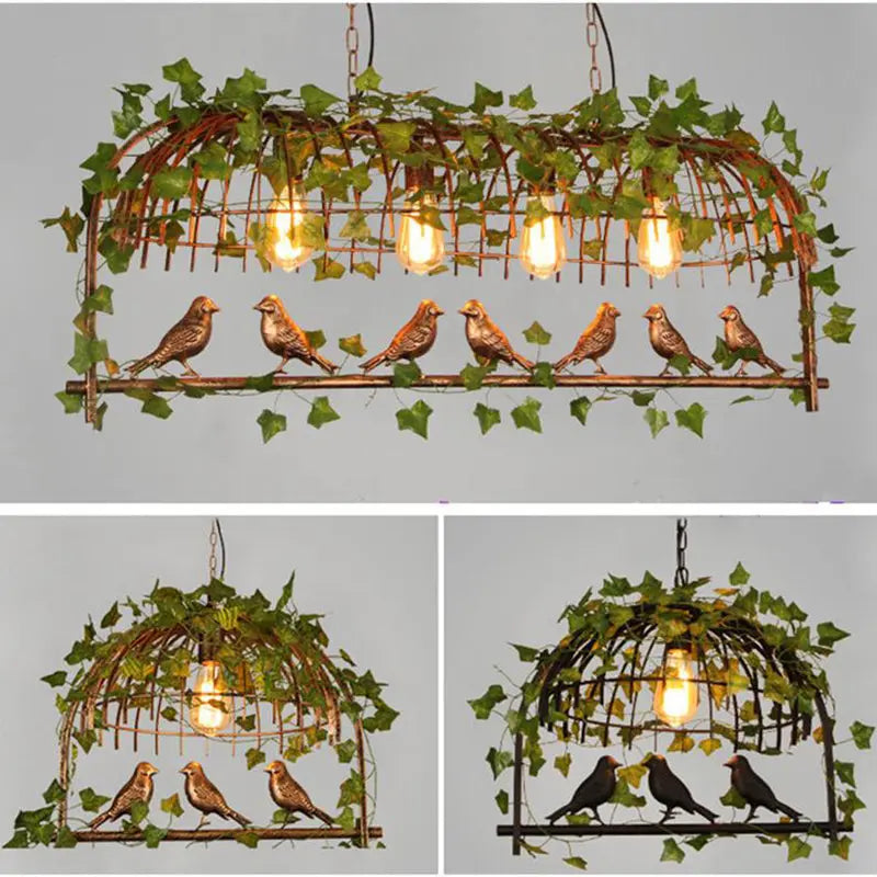 Industrial Vintage LED Island Pendant Lamp Larry SPINGAR.COM