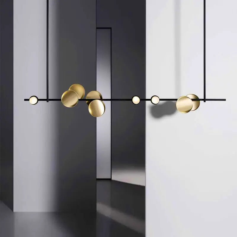 Nordic art Luxury LED Island Pendant lamp Esma SPINGAR.COM