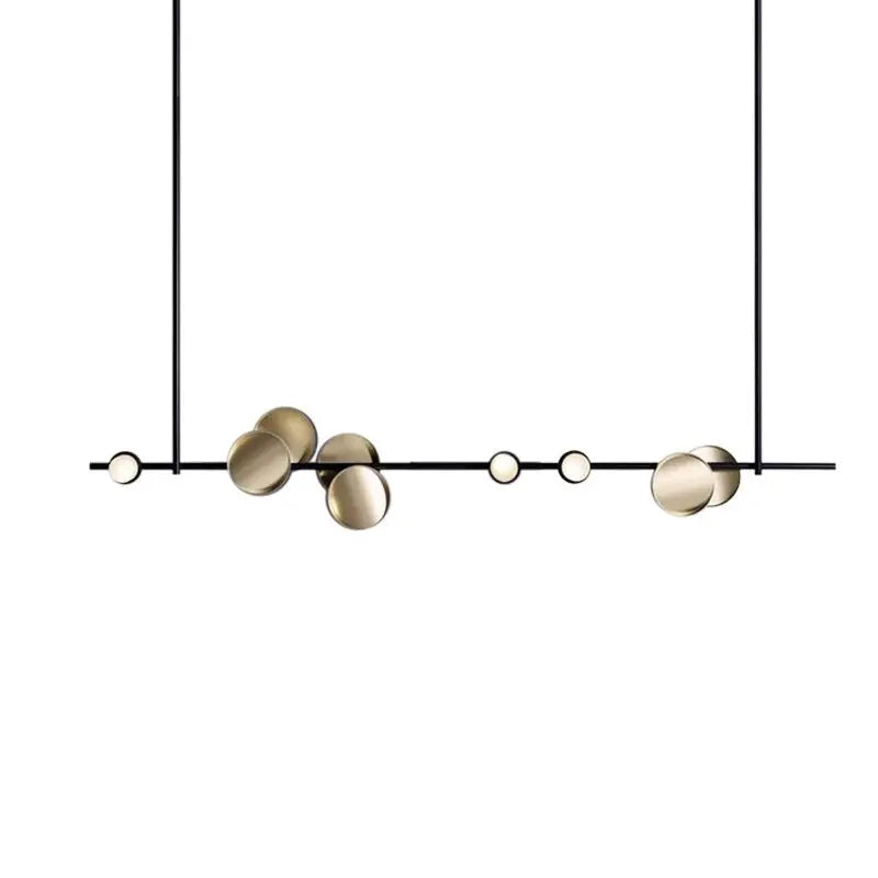 Nordic art Luxury LED Island Pendant lamp Esma SPINGAR.COM