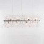 Modern Nordic Crystal LED Pendant Lamp Zarina SPINGAR.COM