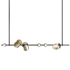 Nordic art Luxury LED Island Pendant lamp Esma SPINGAR.COM