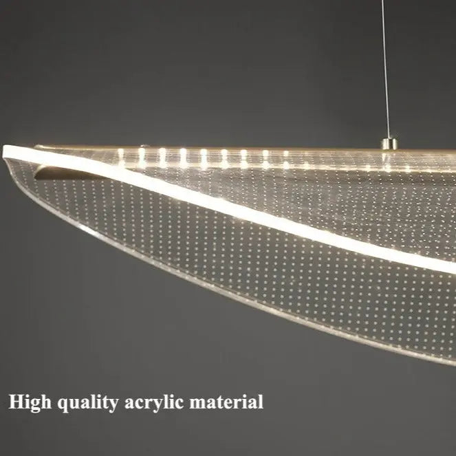 Modern Acrylic LED Island Pendant Lamp Marina SPINGAR.COM