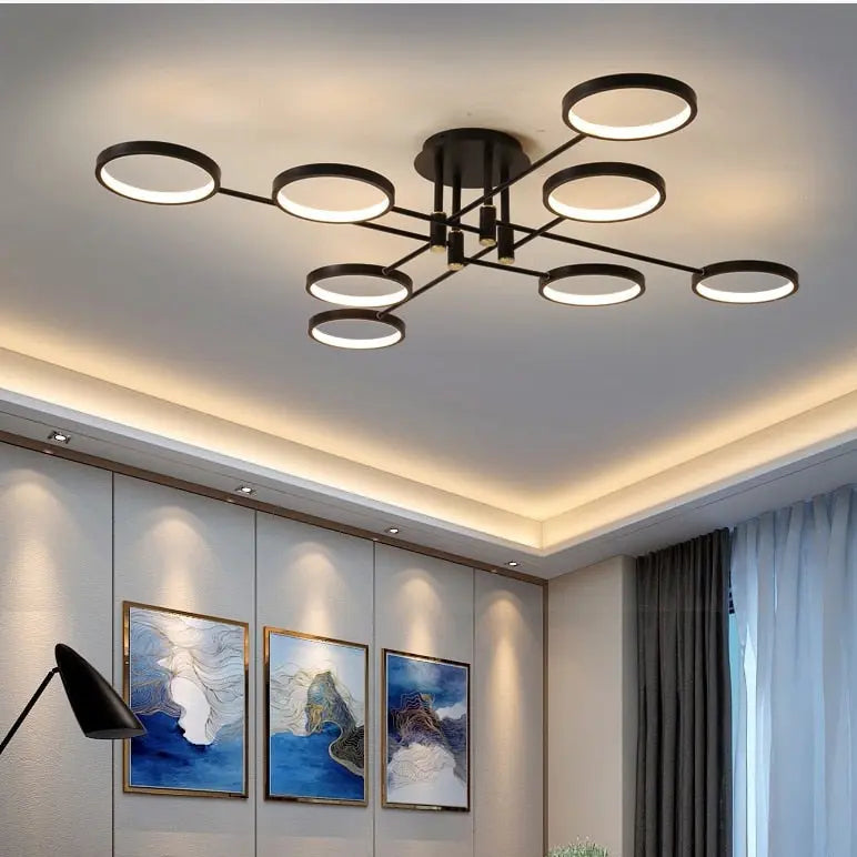 Modern Design LED Dimmable Ceiling Lamp Valdemar SPINGAR.COM