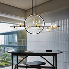New Design Nordic Glass Bubble LED Island Pendant Lamp Sandro SPINGAR.COM