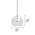 Nordic Glass LED Pendant Lamp Danni SPINGAR.COM