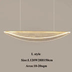 Modern Acrylic LED Island Pendant Lamp Marina SPINGAR.COM