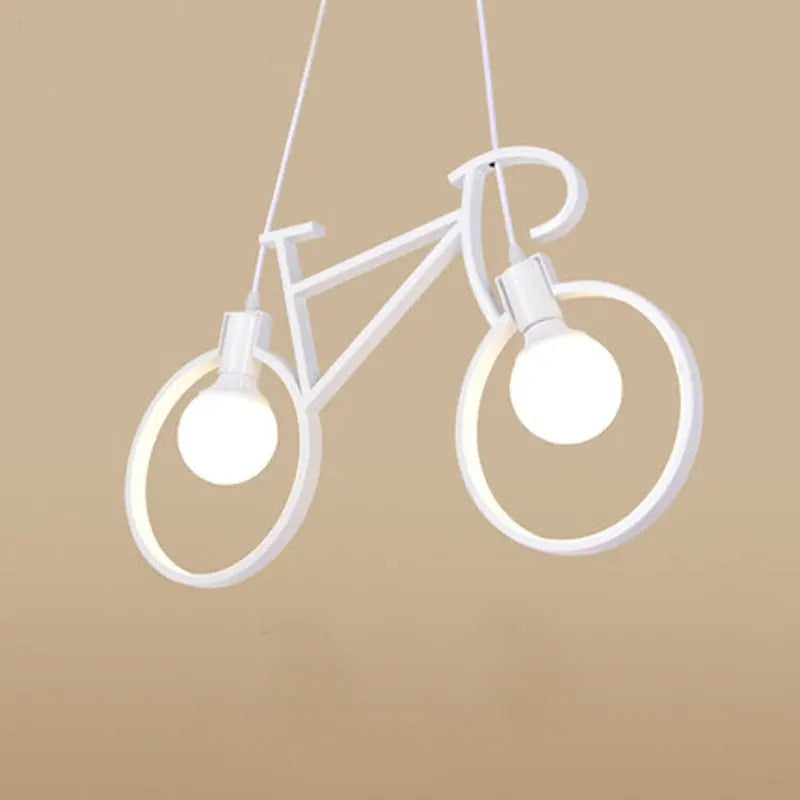 Retro Bicycle Dimmable LED Pendant Lamp Anthony™ Spingar.com