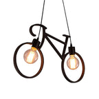 Retro Bicycle Dimmable LED Pendant Lamp Anthony™ Spingar.com