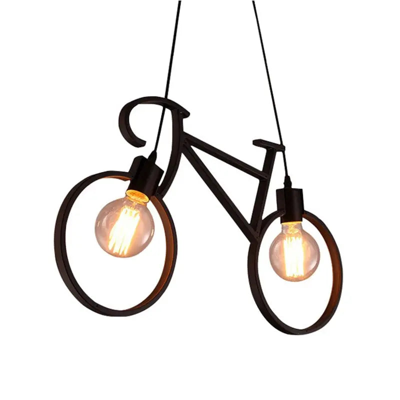 Retro Bicycle Dimmable LED Pendant Lamp Anthony™ Spingar.com