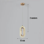 Modern Luxurious LED Pendant Lamp Elias SPINGAR.COM