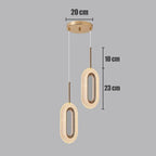 Modern Luxurious LED Pendant Lamp Elias SPINGAR.COM