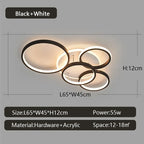 Modern Dimmable LED Ceiling Lamp Dave SPINGAR.COM
