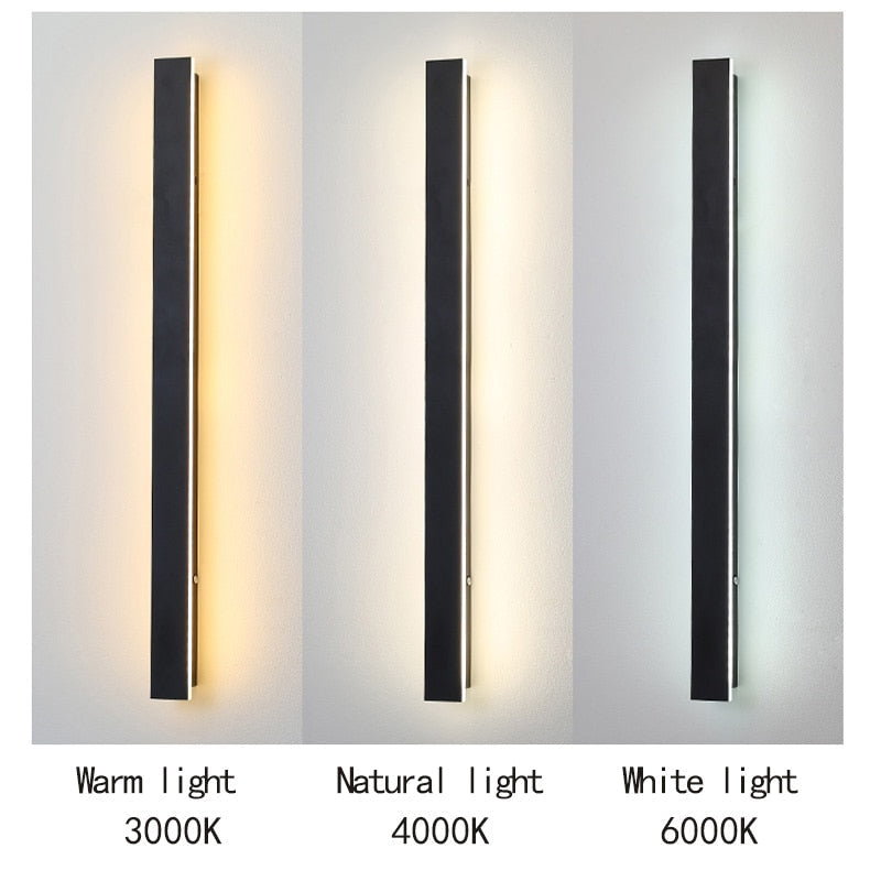 Wasserdichte LED-Wandleuchte für den Außenbereich Kari