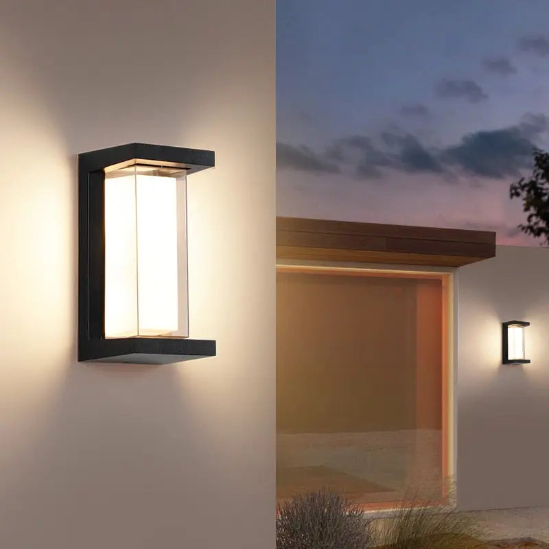 Outdoor LED Wall Lamp Hedvig ( with motion sensor ) SPINGAR.COM