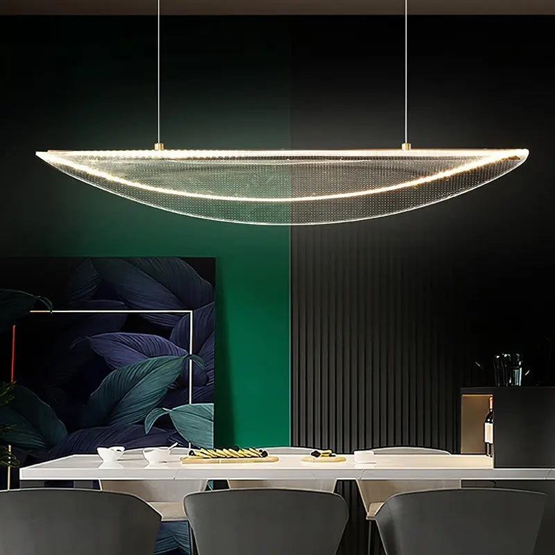 Modern Acrylic LED Island Pendant Lamp Marina SPINGAR.COM