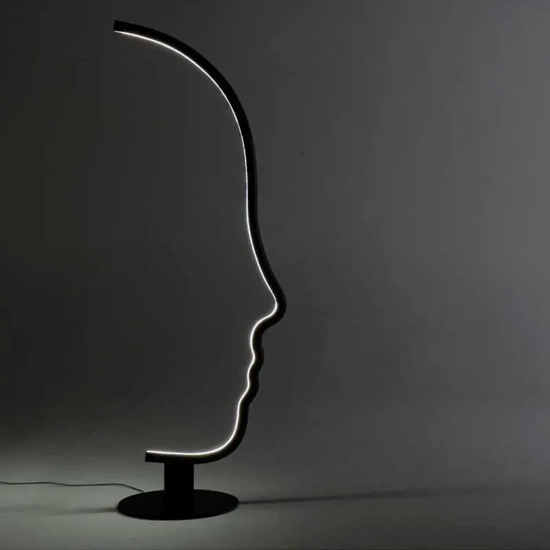 Designer Face LED Floor Lamp Madeline™ SPINGAR.COM