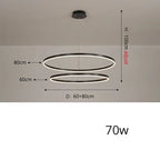 Luxury Dimmable LED Pendant Lamp Elín SPINGAR.COM