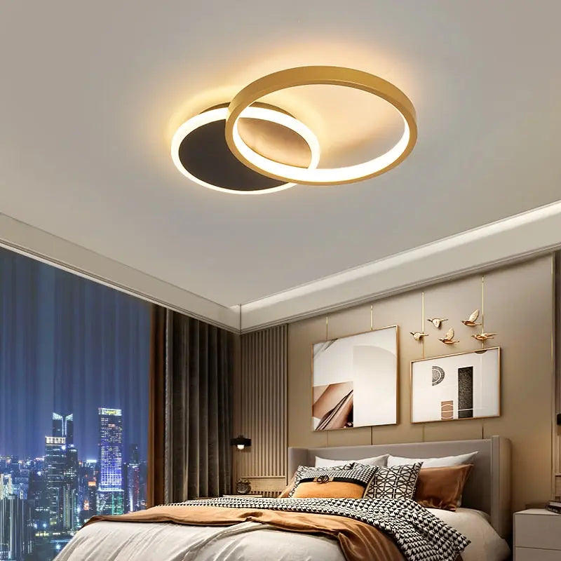 Modern Dimmable LED Ceiling Lamp Dave SPINGAR.COM