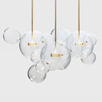 Unique Design Glass Bubble LED Pendant Lamp Edzard SPINGAR.COM