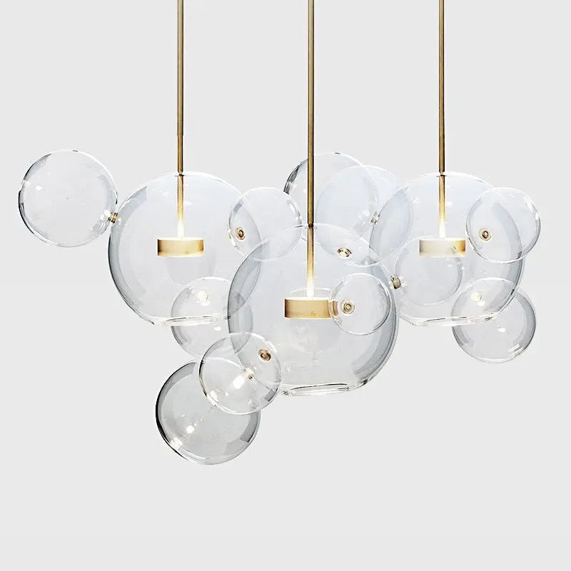 Unique Design Glass Bubble LED Pendant Lamp Edzard SPINGAR.COM