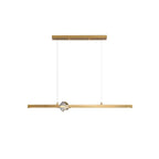Minimalist Luxury Crystal DinnigvTable LED Island Pendant Lamp Ebbe SPINGAR.COM