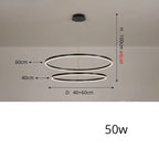 Luxury Dimmable LED Pendant Lamp Elín SPINGAR.COM