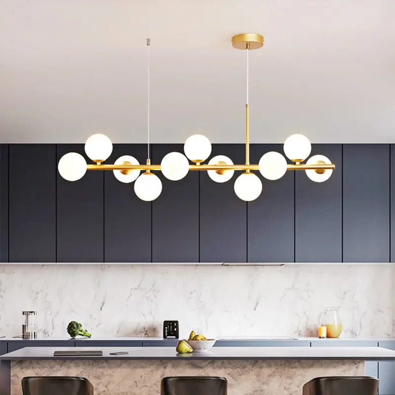 Nordic Modern LED Island Pendant Lamp Nora SPINGAR.COM