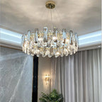 Smoke Grey Crystal Chandelier Timothy™ SPINGAR.COM
