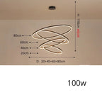 Luxury Dimmable LED Pendant Lamp Elín SPINGAR.COM