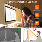 Flexible Double Head Dimmable LED Desk Lamp Lida SPINGAR.COM