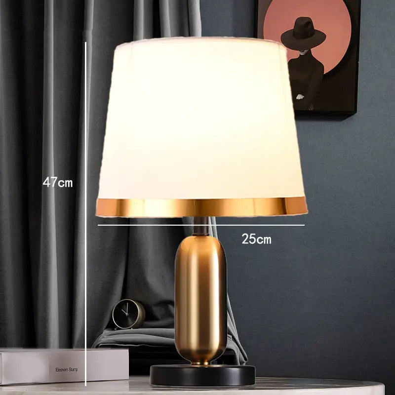 Creative Design Retro Touch Button Table Lamp Abella SPINGAR.COM