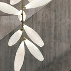Nordic Minimalist Glass Shade LED Island Pendant Lamp Sverre SPINGAR.COM