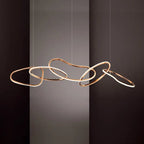 Modern Creative Circle LED Island Pendant Lamp Ashby SPINGAR.COM