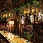 Industrial Vintage LED Island Pendant Lamp Larry SPINGAR.COM