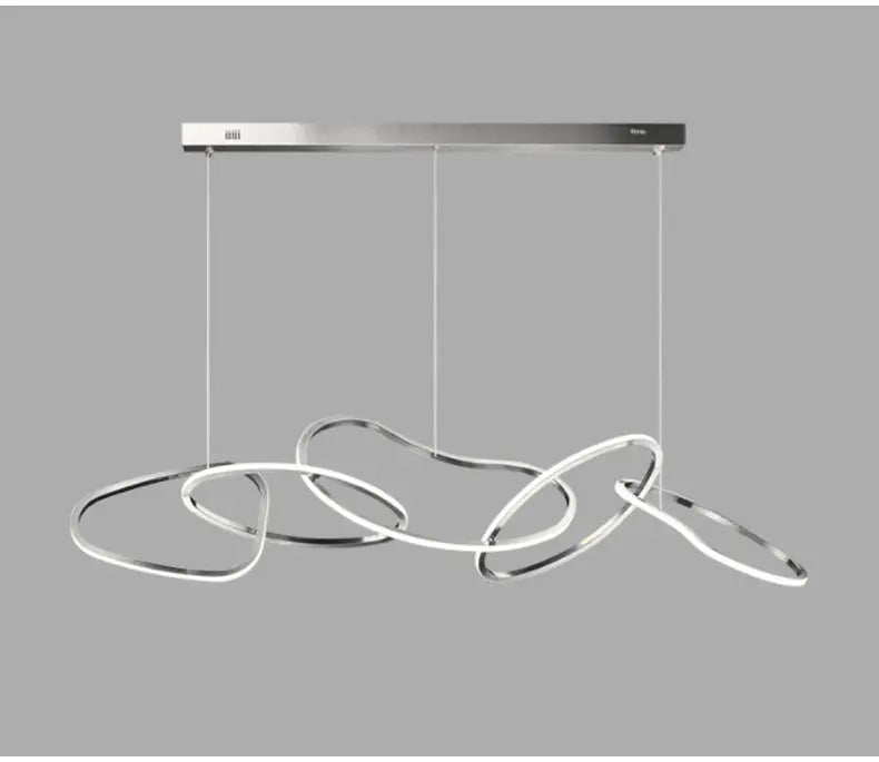 Modern Creative Circle LED Island Pendant Lamp Ashby SPINGAR.COM