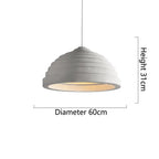 Handmade Wabi Sabi LED Pendant/island Lamp Seina SPINGAR.COM