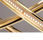 Gold Finished Scandinavian Design Modern Dimmable LED Pendant Lamp Mette SPINGAR.COM
