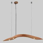 Solid Wood LED Island Pendant Lamp Paiman SPINGAR.COM