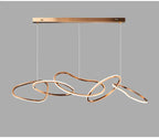 Modern Creative Circle LED Island Pendant Lamp Ashby SPINGAR.COM