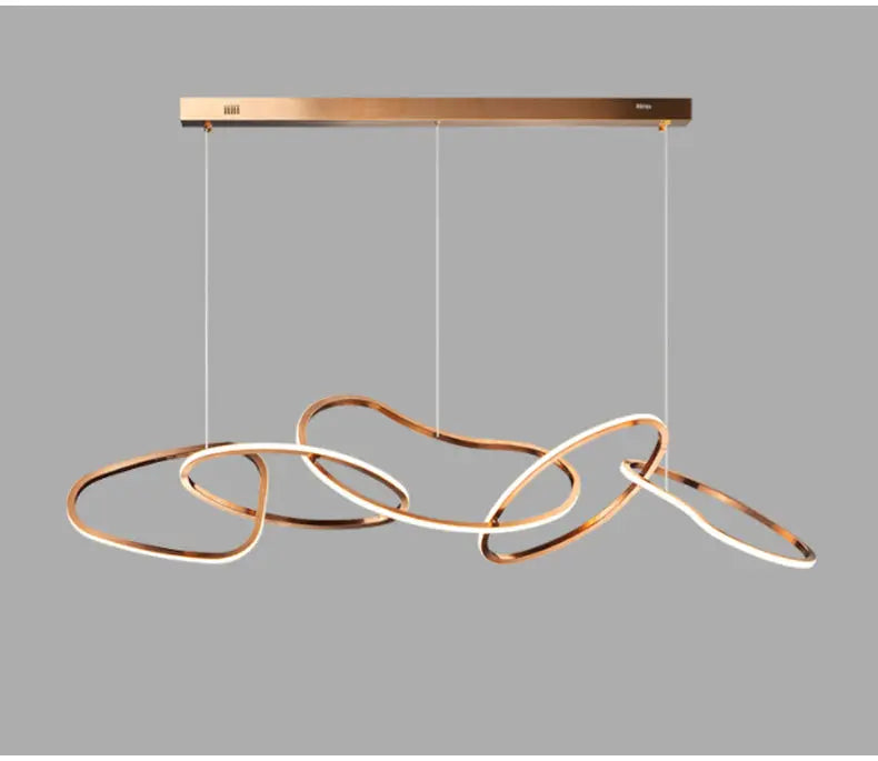 Modern Creative Circle LED Island Pendant Lamp Ashby SPINGAR.COM